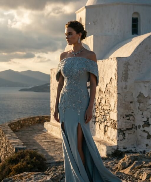 Alternative view of Celeste Gown